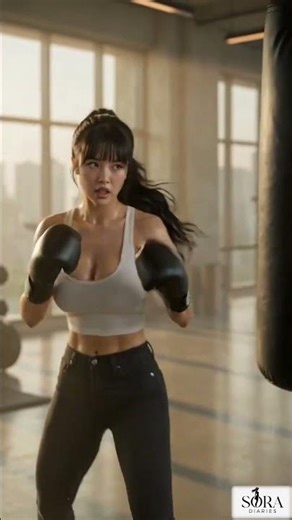 Intense Kickboxing Workout in Luxury Gym | Full Hybrid Flow Training