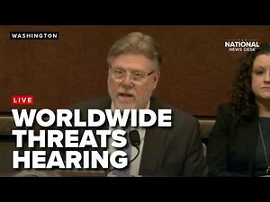 Top US Intelligence Officials Testify at Worldwide Threats Hearing