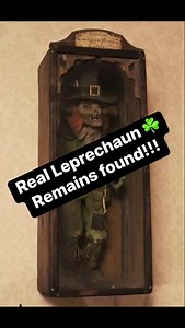 1.2M views · 22K reactions | Real Leprechaun Remains found!!! ☘️ #leprechaun #horror #creepy #scary #wow #creepypasta #real #reels #stpatricksday | Bane Mode Gaming | Facebook