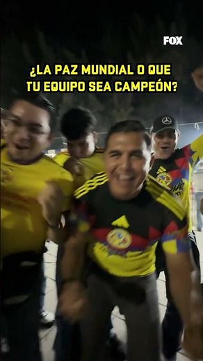 World peace or your team as champion? 🤔 #SomosFOX