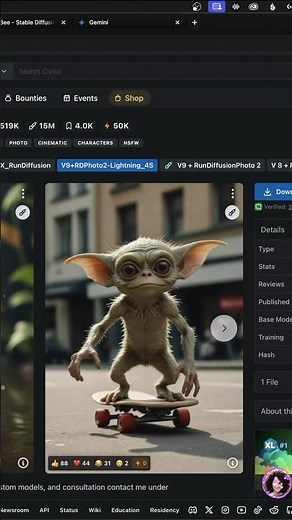 Stable Diffusion Models with CivitAI #stablediffusion #civitai #aiarttutorial