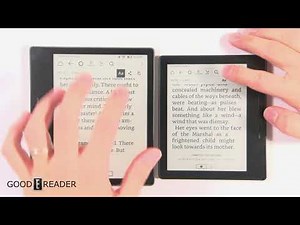 Amazon Kindle Oasis 2017 vs Oasis 2016 - Comparison