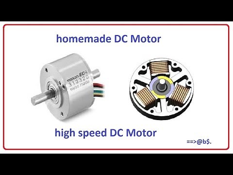 how to make high speed DC motor at home