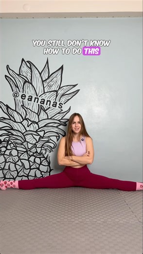 Middle Split Easy Tutorial🔥😱 #gymnast #split #howto #easytutorial