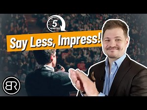How to Give a 5-minute Presentation - Less is More