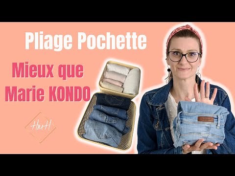 Comment plier tes vêtements mieux que Marie KONDO ? (PLIAGE INDÉPLIABLE )