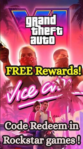 Redeem Code on Rockstar! | Get FREE Rewards 🔥 #gtavi #gtav2025 #gta6