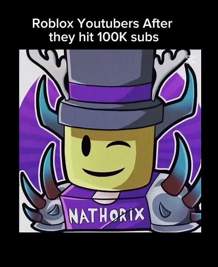 Roblox YouTubers After they Hit 100K Be Like