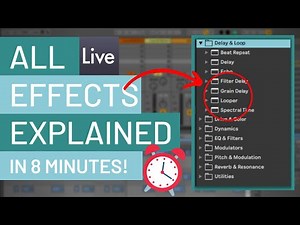 ALL Ableton Audio Effects EXPLAINED (in ONLY 8 Minutes) 😲