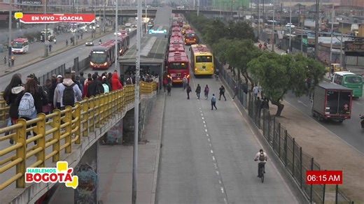 En #HablemosBogotá, la gerente de @TransMilenio, María Fernanda Ortiz (@Maferoc) analizó el comportamiento de la ciudadanía frente a la evasión del pasaje del sistema. “Lo que hacen los evasores también es retrasar la operación de nuestros buses”, puntualizó Ortiz refiriéndose al panorama en Soacha.