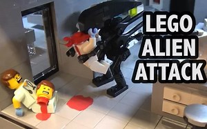 乐高秘密外星人（异形）研究中心MOC-2017年积木世界