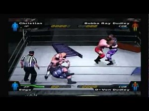 WWE Smackdown! Here Comes the Pain Title Tornado Tag TLC