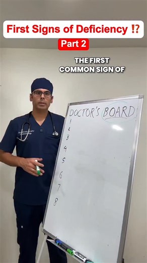 Saurabh Sethi MD MPH | Gastroenterologist on Instagram: "First signs of deficiency most people ignore ⁉️ Are you noticing subtle symptoms but not sure what your body is trying to tell you? Comment “YES” and I’ll share my top 5 recipes I eat every week and often recommend to my patients. I’ll send it straight to your inbox. #healthtips #firstsigns #nutrientdeficiency #drsethi"