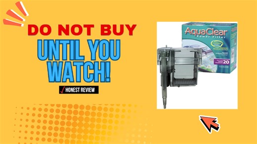 Watch AquaClear 20 Power Filter #filter #aquariums on Amazon Live