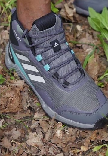 ADIDAS Terrex EASTRAIL 2.0 MID RAIN RDY HIKING Road Running Shoes Women Dash Grey Black | Zalando