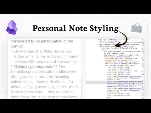 How to add quote in Obsidian (Writing Highlight)