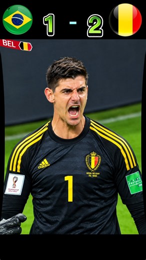BELGIUM VS BRAZIL 2 - 1🔥
