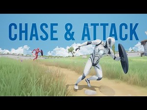 AI Behavior Tree - Chase and Attack - Unreal Engine Action RPG #31