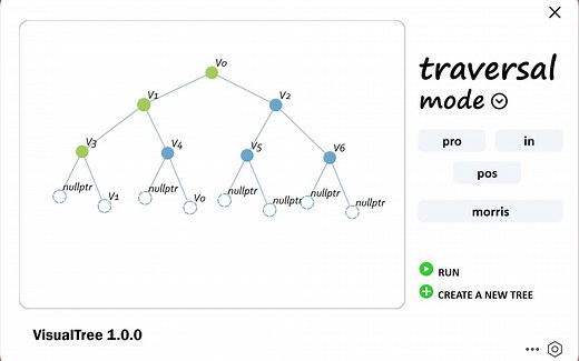 ( Qt | C++) 二叉树的可视化遍历工具