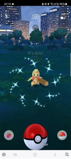 Pokemon Go Catch a shiny Timburr in Tokyo 捕捉色違版搬運小匠