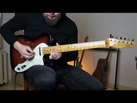 Fender American Vintage '69 Telecaster Thinline Demo solo