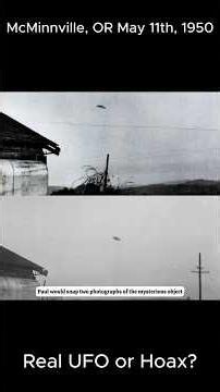 Did the Famous 1950 UFO Fly Directly Over our 1917 Schoolhouse?