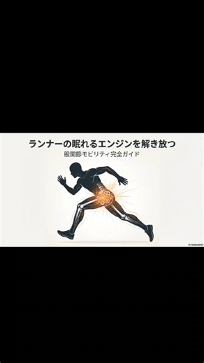 【速く走るために】股関節Mobility #マラソン #ランニング #sprinter #陸上 #トレーニング #サッカー #野球 #mobility