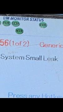 P0456 Chrysler Aspen Easy Fix!!!