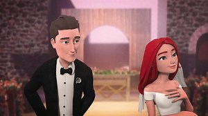 3d Cartoon Groom Bride Animation Scene Stock Footage Video (100% Royalty-free) 3442780765 | Shutterstock