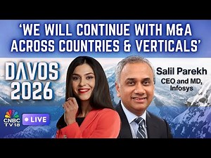 Davos World Economic Forum 2026 LIVE | In Conversation With Salil Parekh, CEO & MD, Infosys | N18L