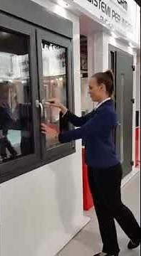 Kommerling 88 AluClip tilt and turn window