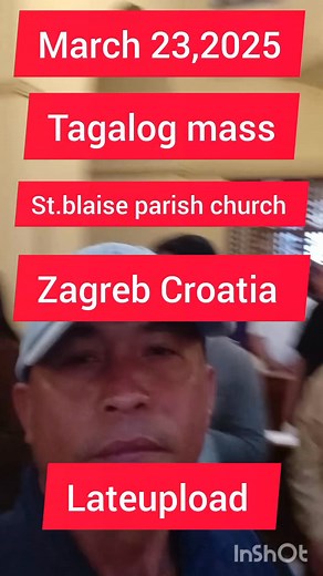 March 23,2025 Sunday tagalog mass St.blaise parish church Zagreb Croatia #highlightseveryone #ofwlifereelsfwreels #ofwreels #fypシ゚viral #backhoe #ofwlife #heavyequipment #StarsEverywhere #everyone #followers | Joevani in zagreb Croatia Europe