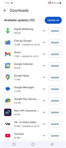 Play store app update kaise kare#mobile #online #status #tricks #video #device #technology