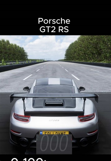 Porsche GT2 RS 0-100-200-300 Topspeed Test #fh5 #forzahorizon5 #porsche #gt2 #porschegt2rs