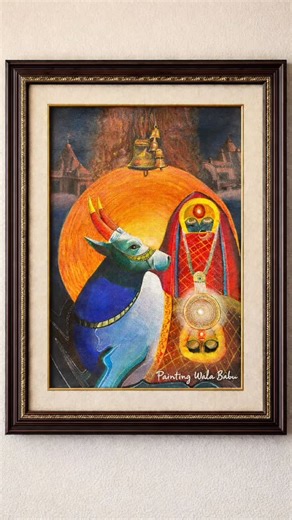 𒆜A๓คภ ƙą℘ıƖ𒆜 on Instagram: "“Maa Naina Devi : Shraddha ka Rang” Artist @painting_wala_babu_official"