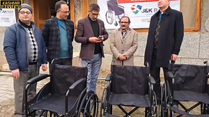J&K Bank Supports Accessibility Efforts by Donating Wheelchairs to...