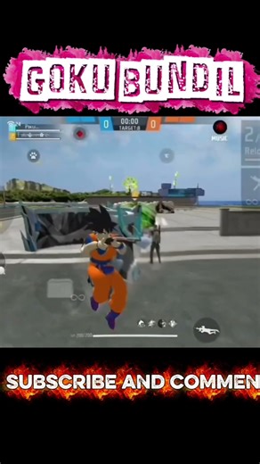 GOKU Takes Over FREE FIRE Gameplay Now?#anime #goku #dragonball #freefire #trending #vairal