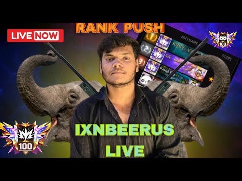 💥 Free Fire PC Handcam LIVE - RANK PUSH DAY 2: Road to Heroic/Ace Dominance! 🔥 No Mercy Gameplay