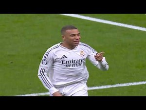 Kylian Mbappe goal today | Real Madrid vs Manchester City 1-0 Highlight | Kylian Mbappe goal