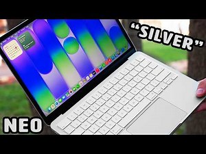 MacBook Neo Silver White Unboxing & First Impressions!