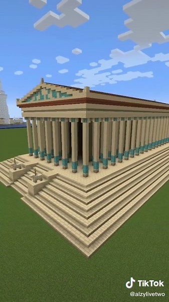 Temple of Artemis! #greekgods #mythology #artemis #minecraftbuilding #minecrafttutorial #mcyt #dsmp #philza #technoblade #smallstreamer #twitch