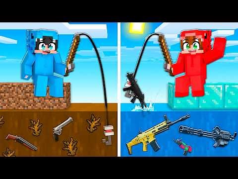 Minecraft, But You Can FISH GUNS!