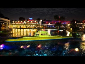 Disneyland Finding Nemo Submarine Voyage at Night | Full Ride Through
