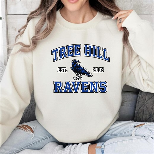 Lutree HILL Ravens, OTH, Tree Hill Athletics, Unisex Heavy Blend™ Crewneck Sweatshirt, Graphic Sweatshirt, Tree Hill Sweatshirt, Oth Gifts - Etsy