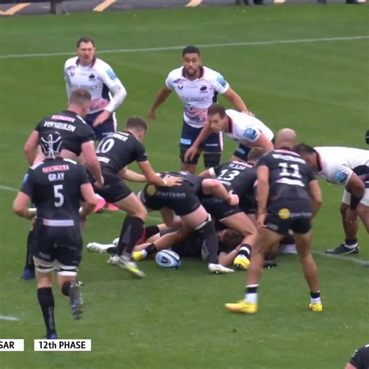 A huge push over the line from Exeter Chiefs Official 💪 Watch all the highlights from Round 7 live on ITV Rugby this evening 📺 #EXEvSAR #GallagherPrem #PremRugby #rugby #rugbyunion #rugbyworld | Premiership Rugby