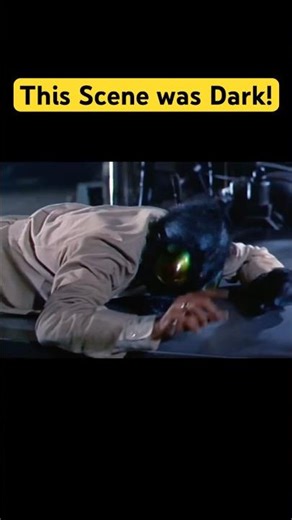 The Darkest Scene in 1950s Sci-Fi 🪰#genx #horrorfilm #thefly