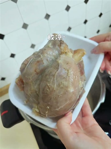 This stewed beef tendon is really amazing Beef tendon is eaten in one pot and two times wi