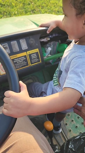 6.9K views · 188 reactions | Future Farmer: Two year old John Deere Gator driver ‍ #johndeere #farmlife #browntownfarms #countryboy #virginia | Browntown Farms | Facebook