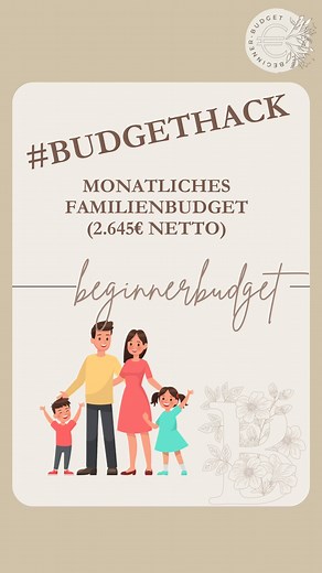 356K views · 128 reactions | Mit festen Budgets für Freizeit, Kindersparen, Notgroschen & Co. bleibt das Familienleben planbar – und Sparziele erreichbar.  Was sind eure größten Budget-Herausforderungen im Familienalltag? #familienbudget #budgetplanung #sinkingfunds #haushaltsbuch #geldsparentipps #budgetieren #familienfinanzen | BeginnerBudget | Facebook