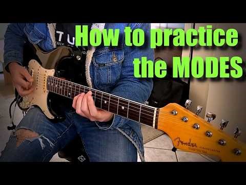 How to practice the MODES | Quickfire Guitar Lessons